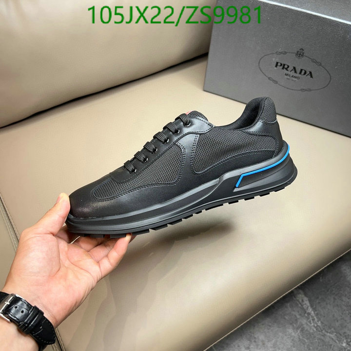 Men shoes-Prada, Code: ZS9981,$: 105USD