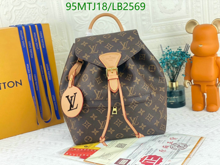 LV Bags-(4A)-Backpack-,Code: LB2569,$: 95USD