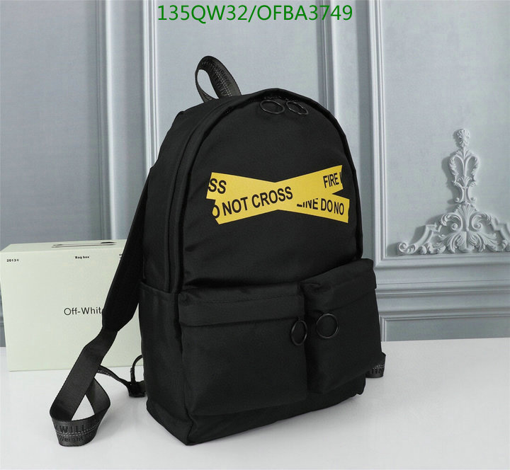 Off-White Bag-(Mirror)-Backpack-,Code: OFBA3749,$: 135USD