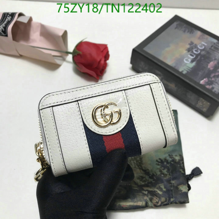 Gucci Bag-(Mirror)-Wallet-,Code: TN122402,$: 75USD