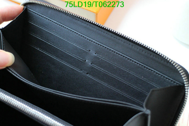 LV Bags-(Mirror)-Wallet-,Code: T062273,$: 75USD