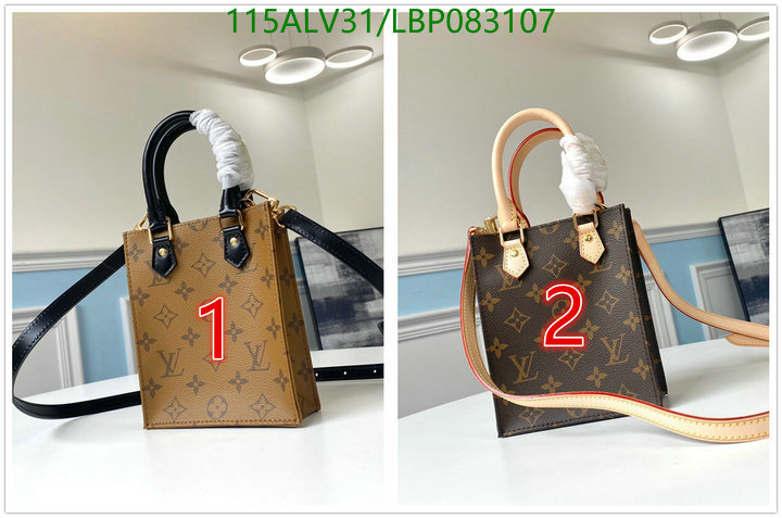 LV Bags-(Mirror)-Handbag-,Code: LBP083107,$:115USD