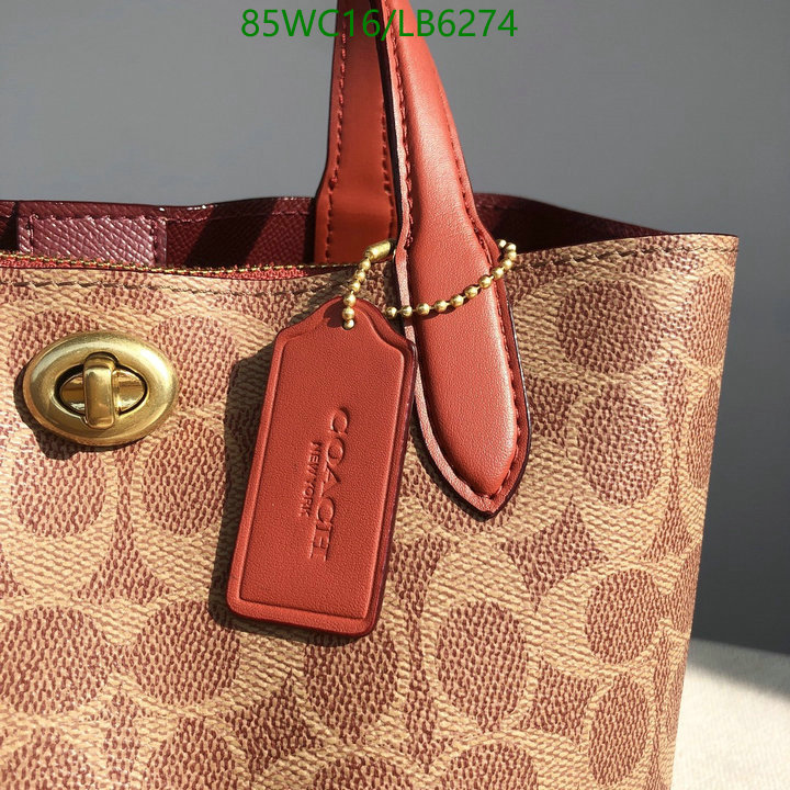 Coach Bag-(4A)-Tote-,Code: LB6274,$: 85USD