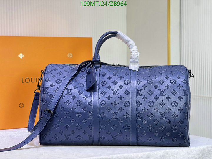 LV Bags-(4A)-Keepall BandouliRe 45-50-,Code: ZB964,$: 109USD