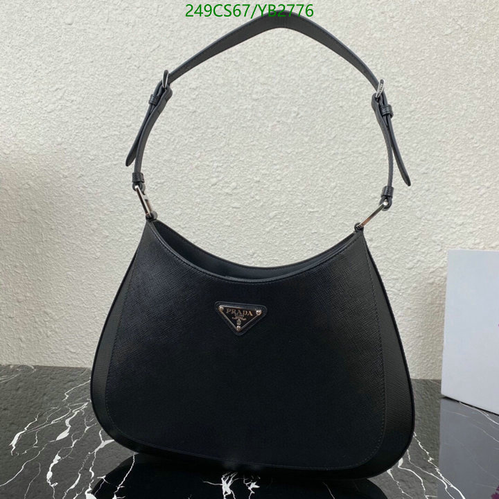 Prada Bag-(Mirror)-Cleo,Code: YB2776,$: 249USD