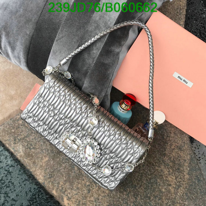 Miu Miu Bag-(Mirror)-Diagonal-,Code: B060662,$: 239USD