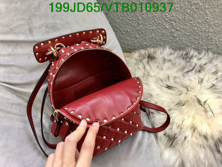 Valentino Bag-(Mirror)-Backpack-,Code: VTB010937,$: 199USD