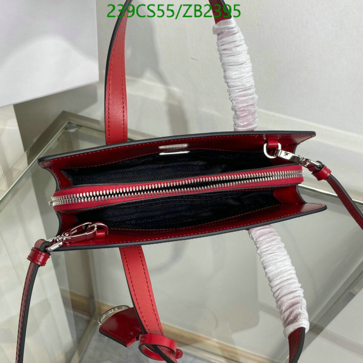 Prada Bag-(Mirror)-Diagonal-,Code: ZB2395,$: 239USD