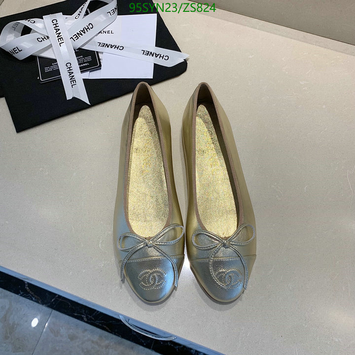 Chanel-Ballet Shoes,Code: ZS824,$: 95USD