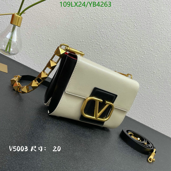 Valentino Bag-(4A)-LOC-V Logo ,Code: YB4263,$: 109USD