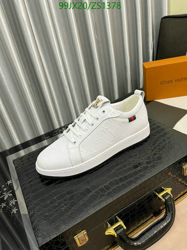 Men shoes-LV, Code: ZS1378,$: 99USD