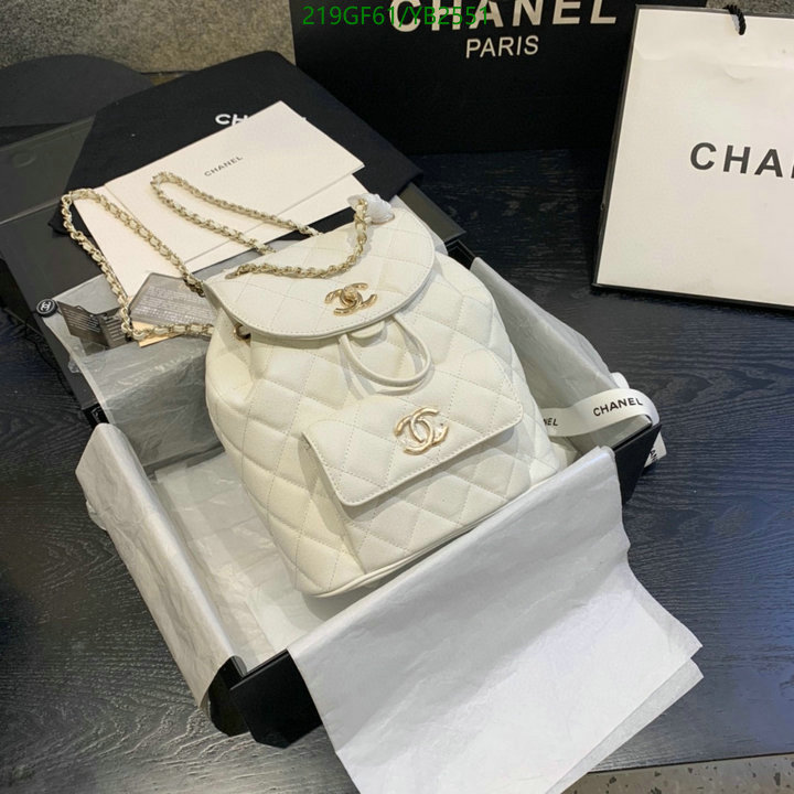 Chanel Bags -(Mirror)-Backpack-,Code: YB2551,$: 219USD