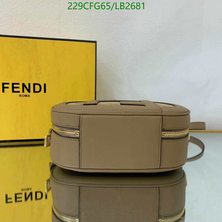 Fendi Bag-(Mirror)-Diagonal-,Code: LB2681,$: 229USD