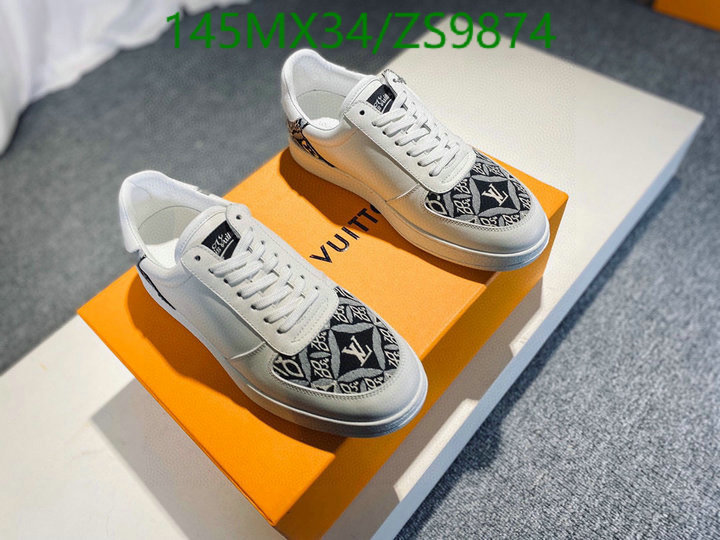 Men shoes-LV, Code: ZS9874,$: 145USD