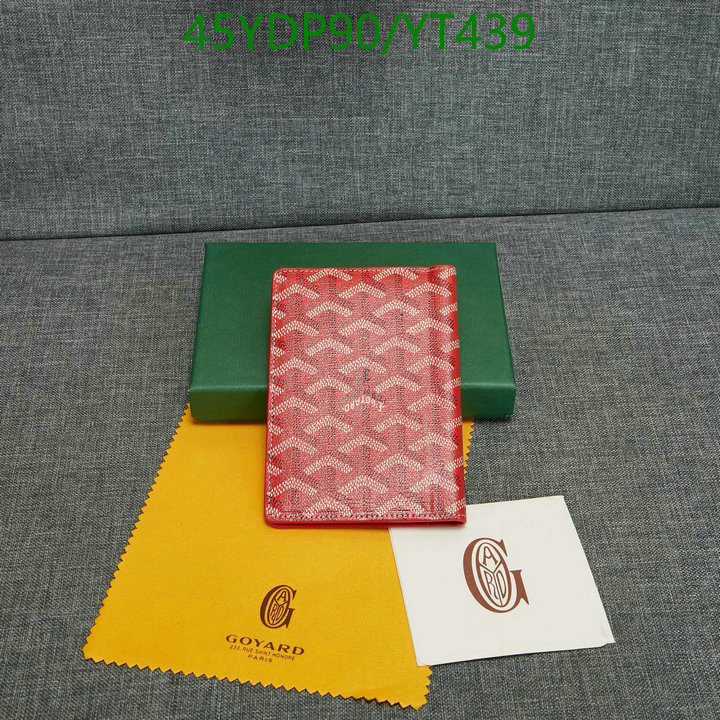 Goyard Bag-(Mirror)-Wallet-,Code: YT439,$: 45USD