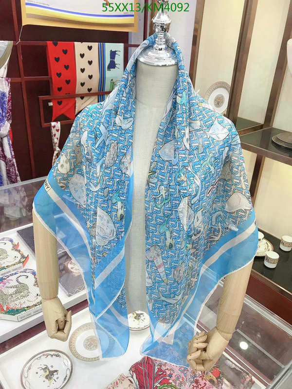 Scarf-Burberry, Code: KM4092,$: 55USD