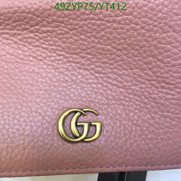 Gucci Bag-(4A)-Wallet-,Code: YT412,$: 49USD