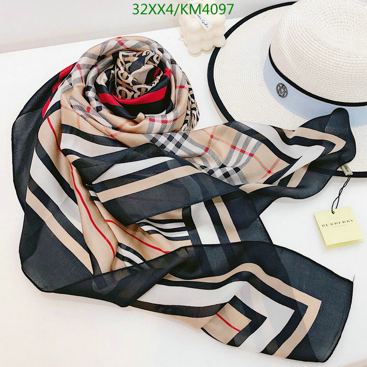 Scarf-Burberry, Code: KM4097,$: 32USD