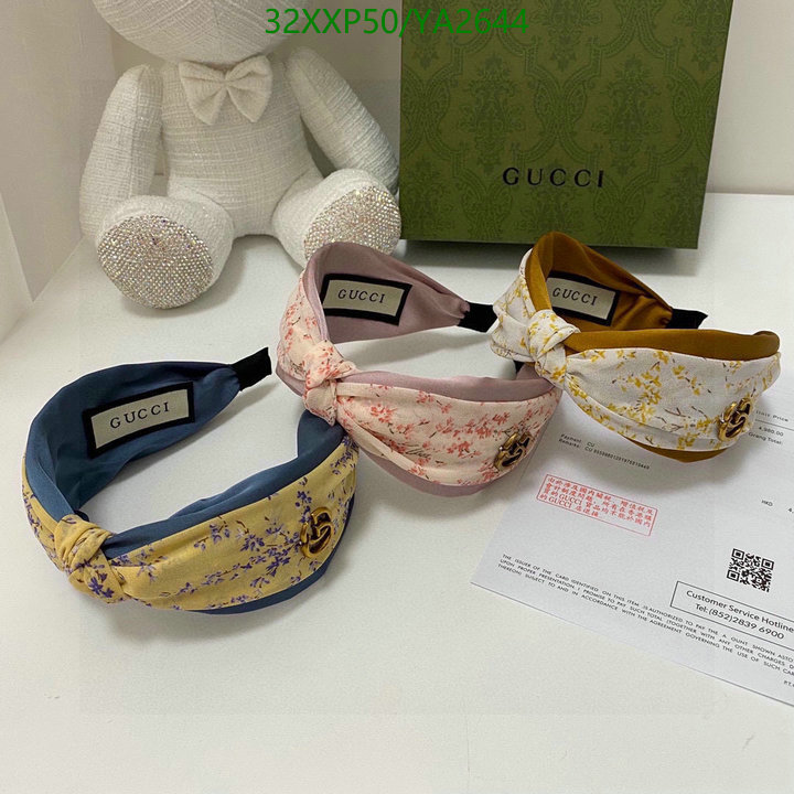 Headband-Gucci, Code: YA2644,$: 32USD