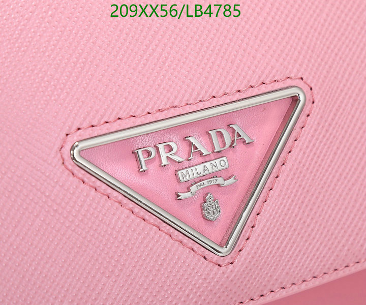 Prada Bag-(Mirror)-Diagonal-,Code: LB4785,$: 209USD