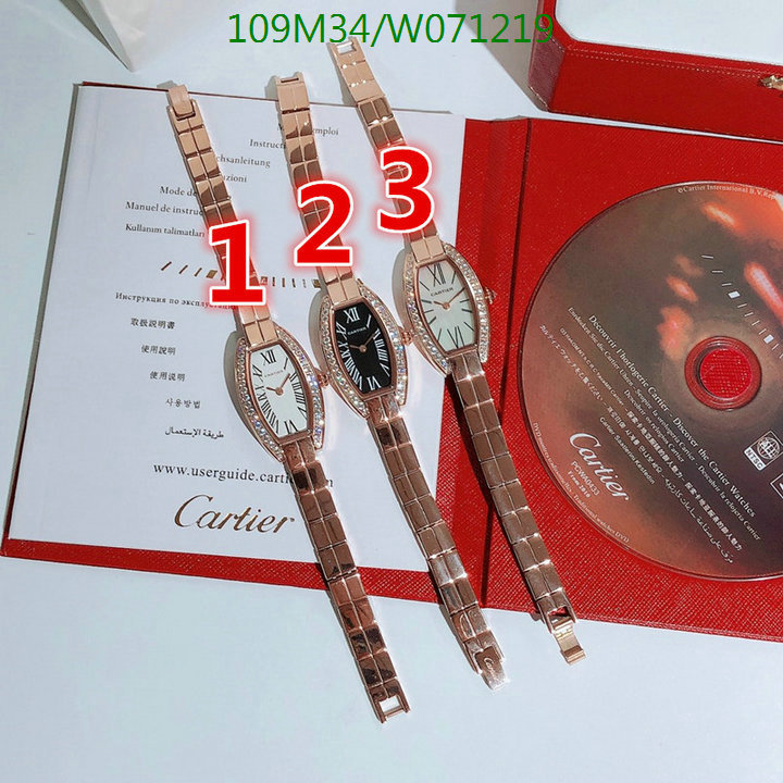 Watch-4A Quality-Cartier, Code: W071219,$:109USD