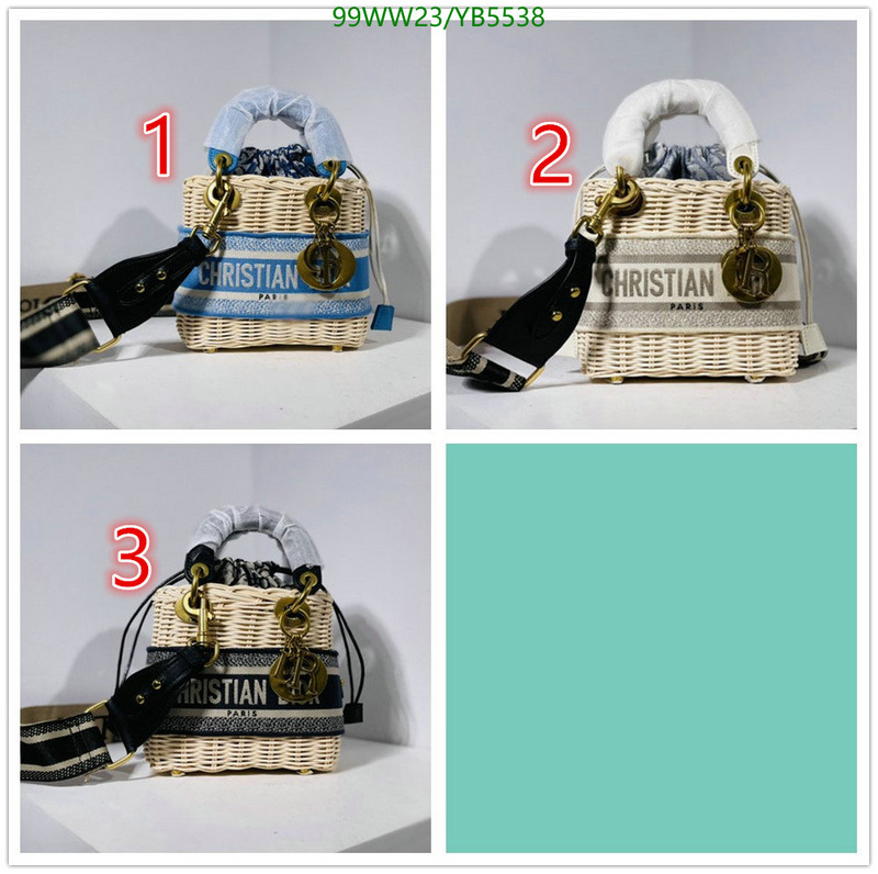 Dior Bags-(4A)-Lady-,Code: YB5338,$: 99USD