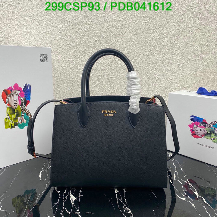 Prada Bag-(Mirror)-Handbag-,Code: PDB041612,$: 299USD