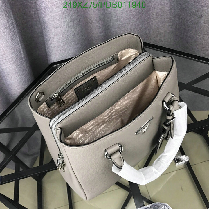 Prada Bag-(Mirror)-Handbag-,Code: PDB011940,$:249USD