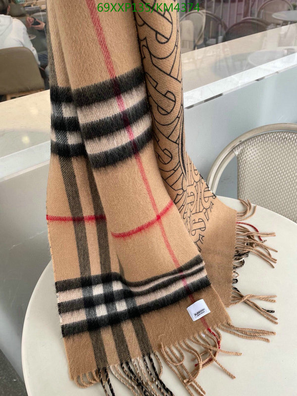 Scarf-Burberry, Code: KM4374,$: 69USD