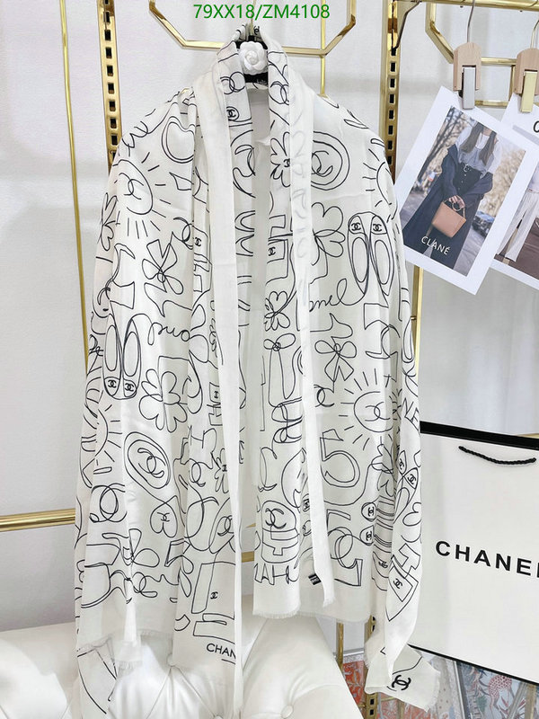 Scarf-Chanel, Code: ZM4108,$: 79USD