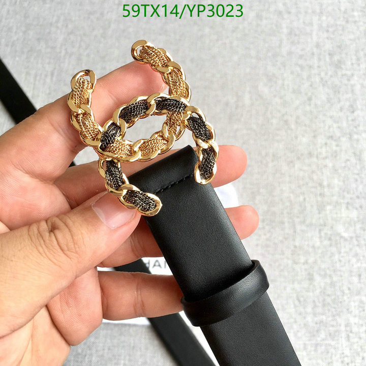 Belts-Chanel,Code: YP3023,$: 59USD