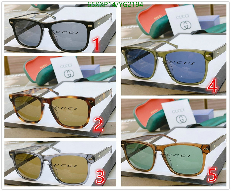 Glasses-Gucci Code: YG2194 $: 65USD