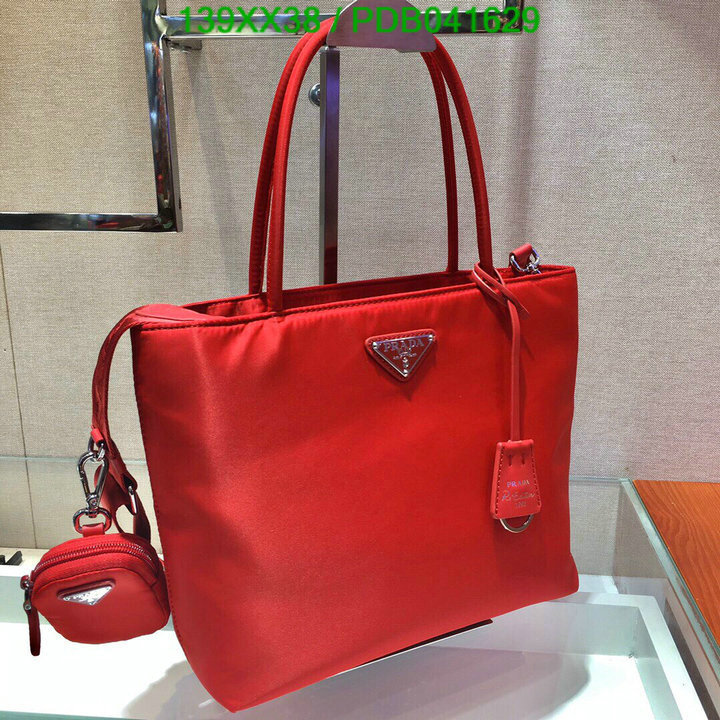 Prada Bag-(Mirror)-Handbag-,Code: PDB041629,$: 139USD