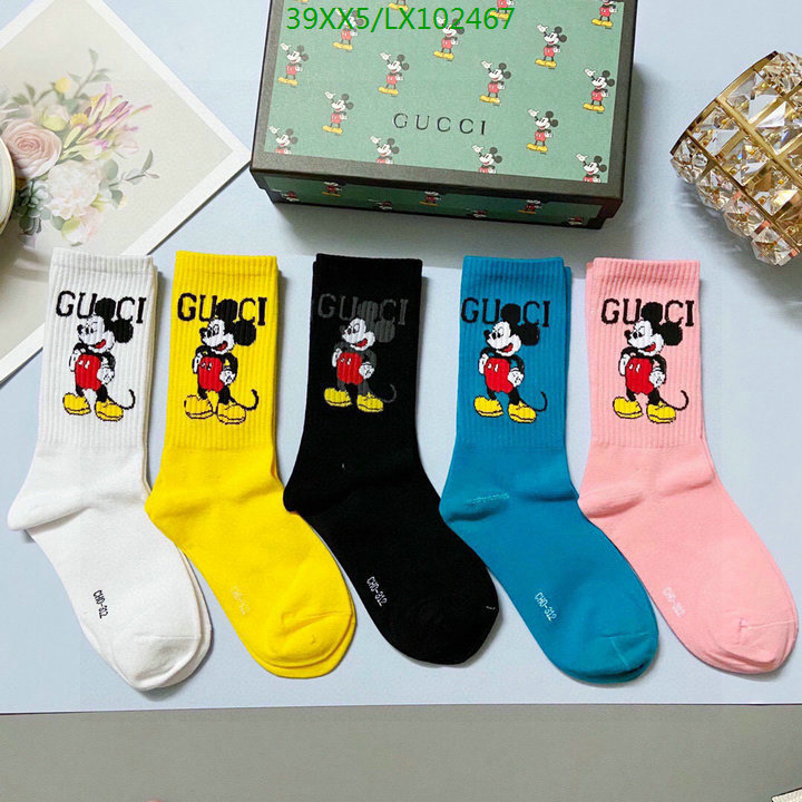 Sock-Gucci,Code:LX102467,$:39USD