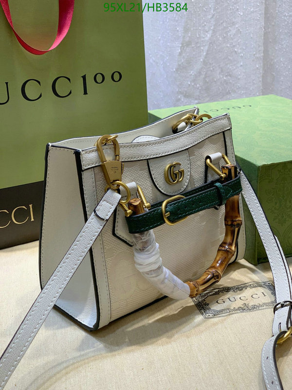 Gucci Bag-(4A)-Diana-Bamboo-,Code: HB3584,$: 95USD