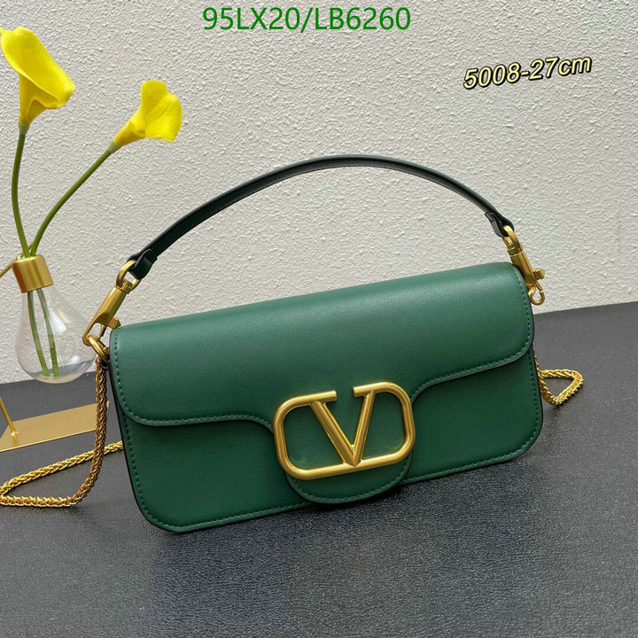 Valentino Bag-(4A)-LOC-V Logo ,Code: LB6260,$: 95USD