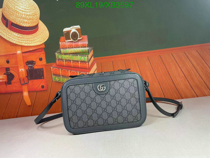 Gucci Bag-(4A)-Diagonal-,Code: XB3597,$: 89USD