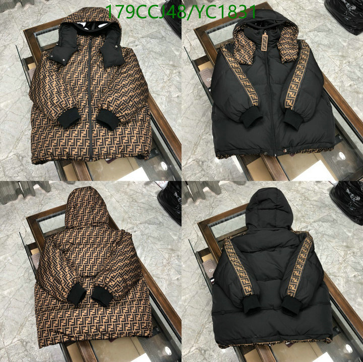 Down jacket Men-Fendi, Code: YC1831,