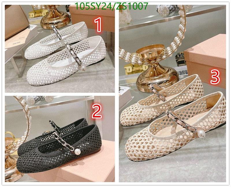 Women Shoes-Miu Miu, Code: ZS1007,$: 105USD