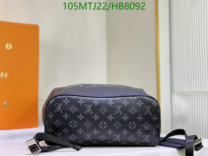 LV Bags-(4A)-Backpack-,Code: HB8092,$: 105USD