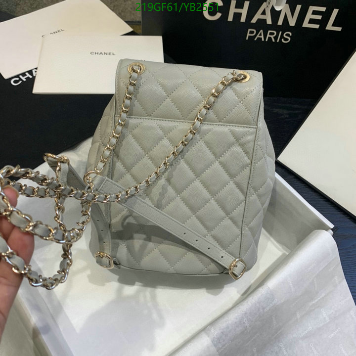 Chanel Bags -(Mirror)-Backpack-,Code: YB2551,$: 219USD