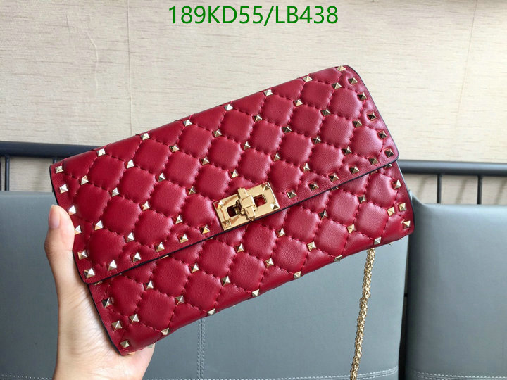 Valentino Bag-(Mirror)-Rockstud Spike,Code: LB438,$: 189USD