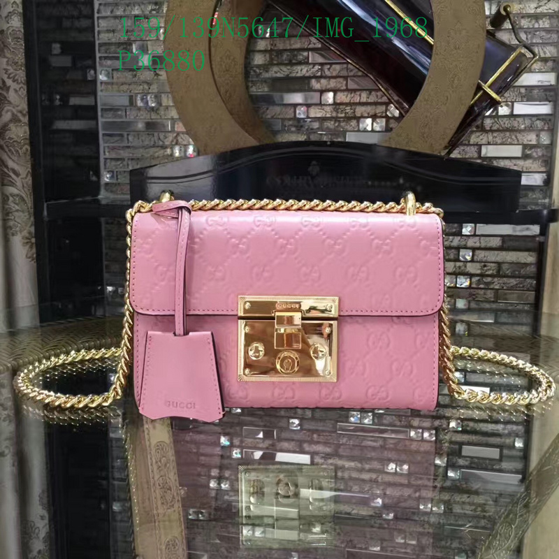 Gucci Bag-(Mirror)-Padlock,Code: GGB112741,$: 159USD