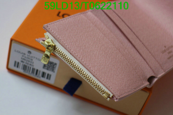 LV Bags-(Mirror)-Wallet-,Code: T0622110,$: 59USD