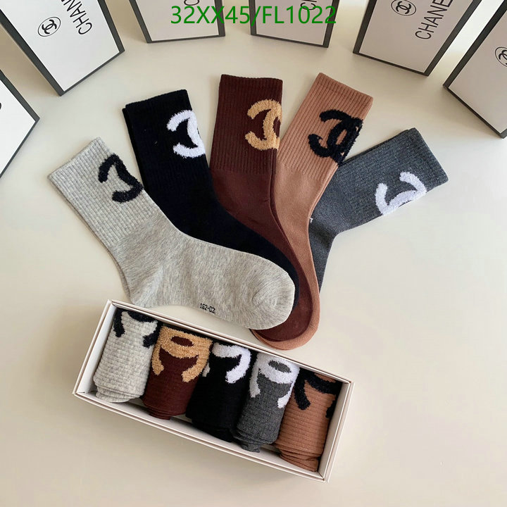 Sock-Chanel,Code: FL1021,$: 32USD