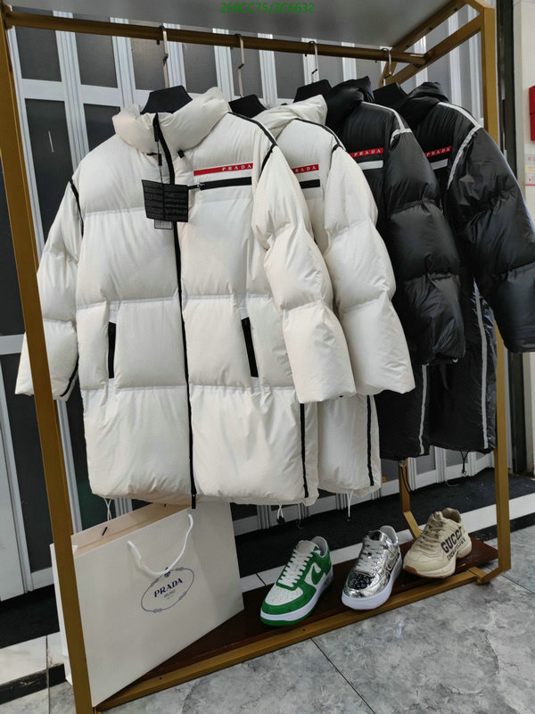 Down jacket Men-Prada, Code: ZC6632,$: 269USD