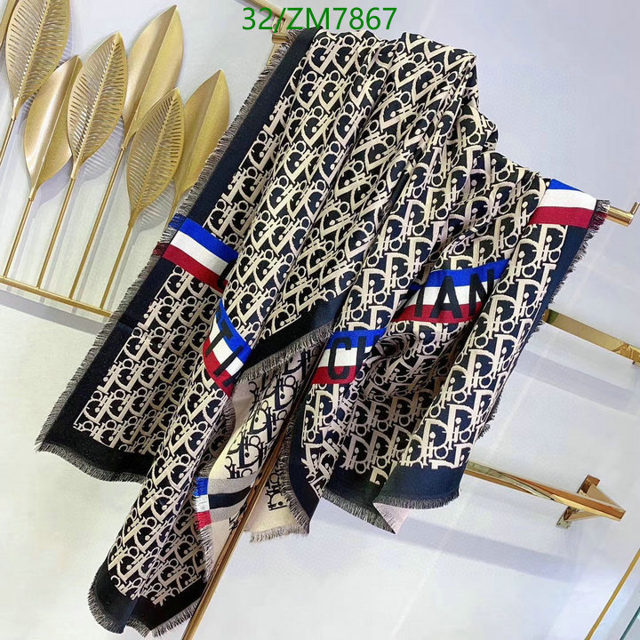 Scarf-Dior, Code: ZM7867,$: 32USD