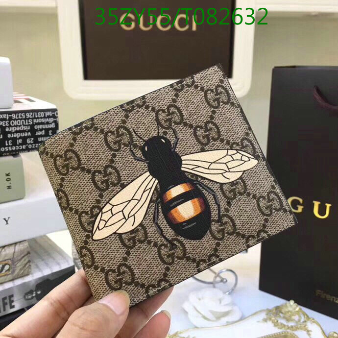 Gucci Bag-(4A)-Wallet-,Code: T082632,$:35USD