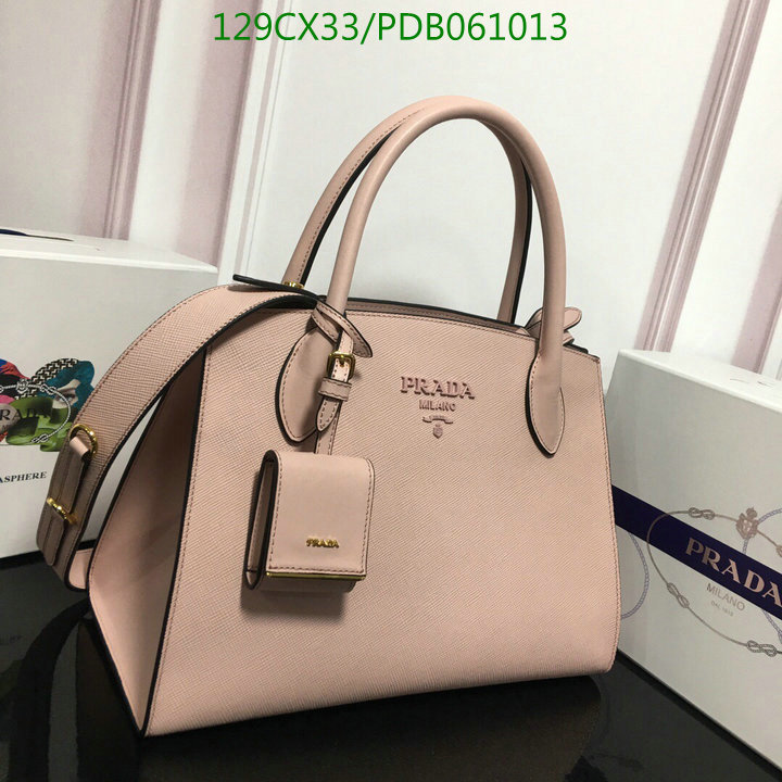 Prada Bag-(4A)-Handbag-,Code: PDB061013,$:129USD