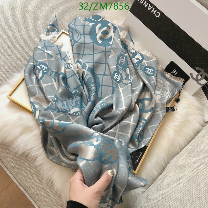 Scarf-Chanel, Code: ZM7856,$: 32USD